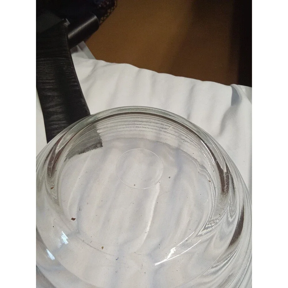Large Clear Glass Serving Bowl - 25% Off with 5+ Items